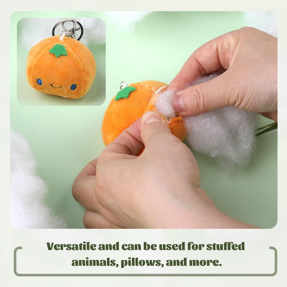 BUTUZE 250g/8.8oz Polyfill Stuffing Fiber Fill,Stuffing for Stuffed Animals