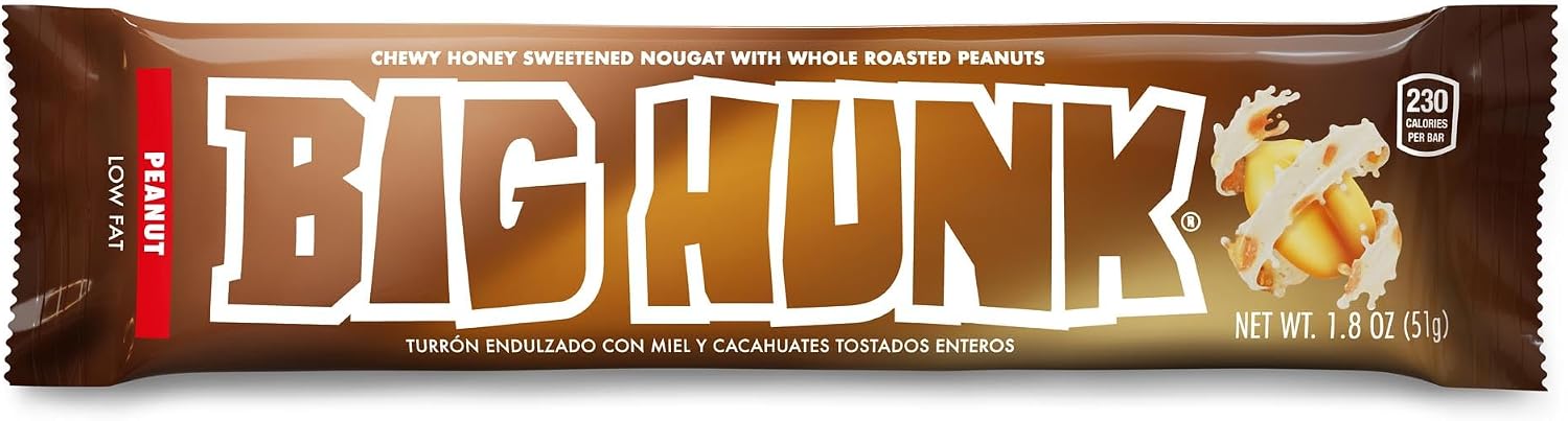 Big Hunk Annabelle's Candy Bar, 1.8-Ounce Bars (Pack of 24)