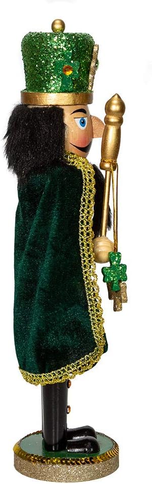 Kurt S. Adler 15-Inch Irish Nutcracker with Cape