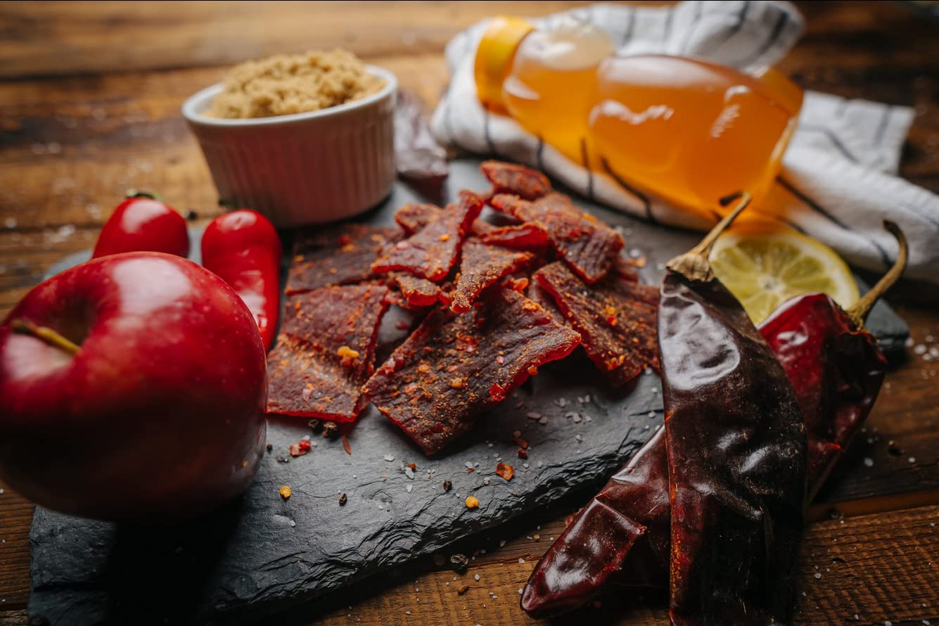 Glenwood Jerky 10oz Bag 100% Beef Jerky (SWEET & SPICY)