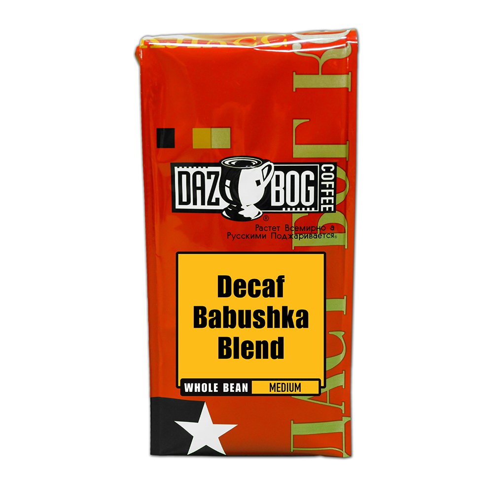 Dazbog Coffee | French Roast | Whole Bean Coffee | Pack of 6 | 11 oz. | Creamy & Smoky Finish | Dark Roast Blend | Rich, Smooth, Full Bodied | Vacuum Sealed Freshness