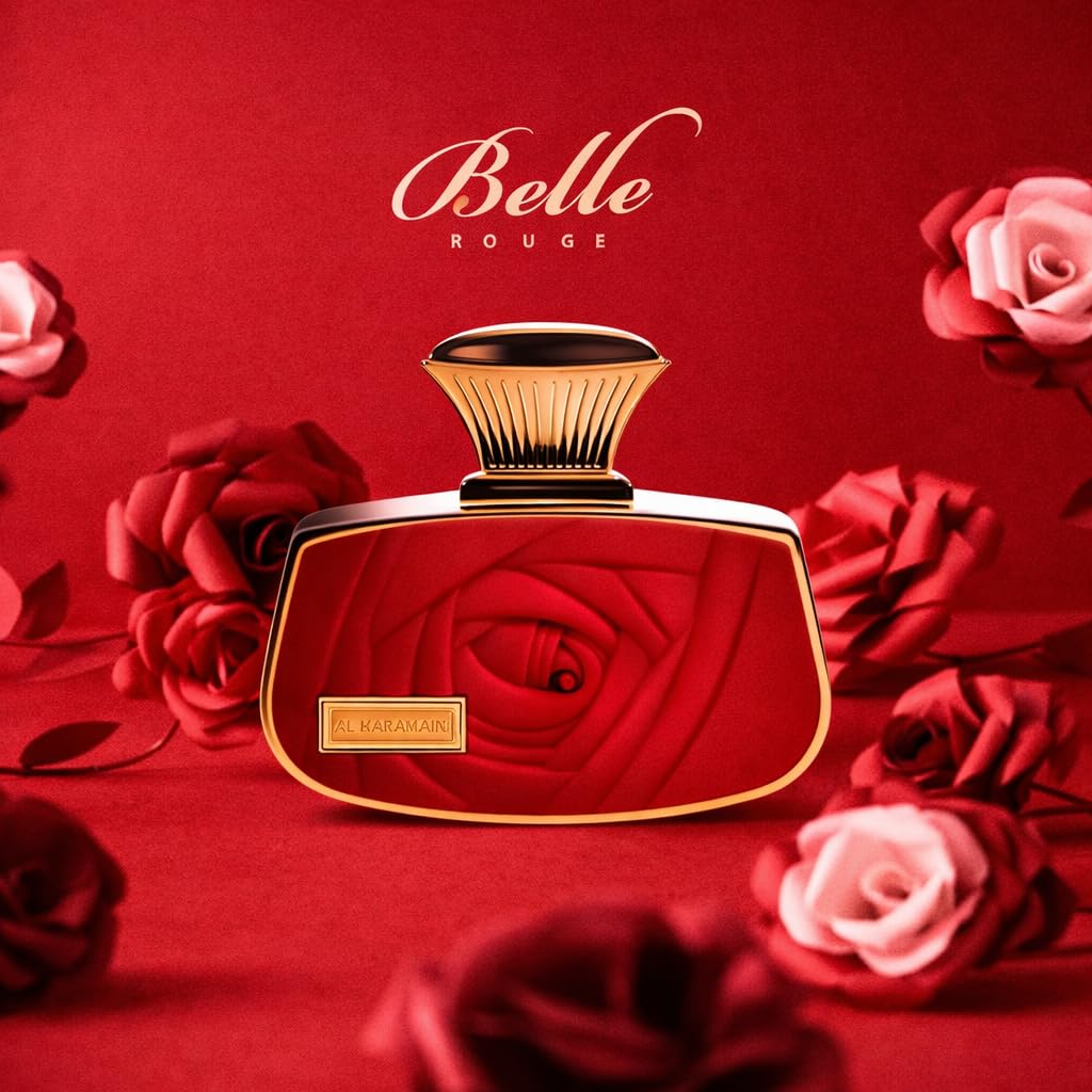 Al Haramain Belle Rouge Eau De Parfum Spray for Women, 2.5 Ounce