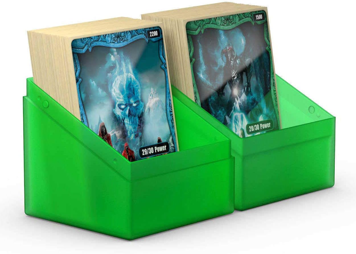 Ultimate Guard Boulder 100+ Classic, Deck Case for 100 Double-Sleeved TCG Cards, Emerald, Secure & Durable Storage for Trading Card Games, Soft-Touch Finish