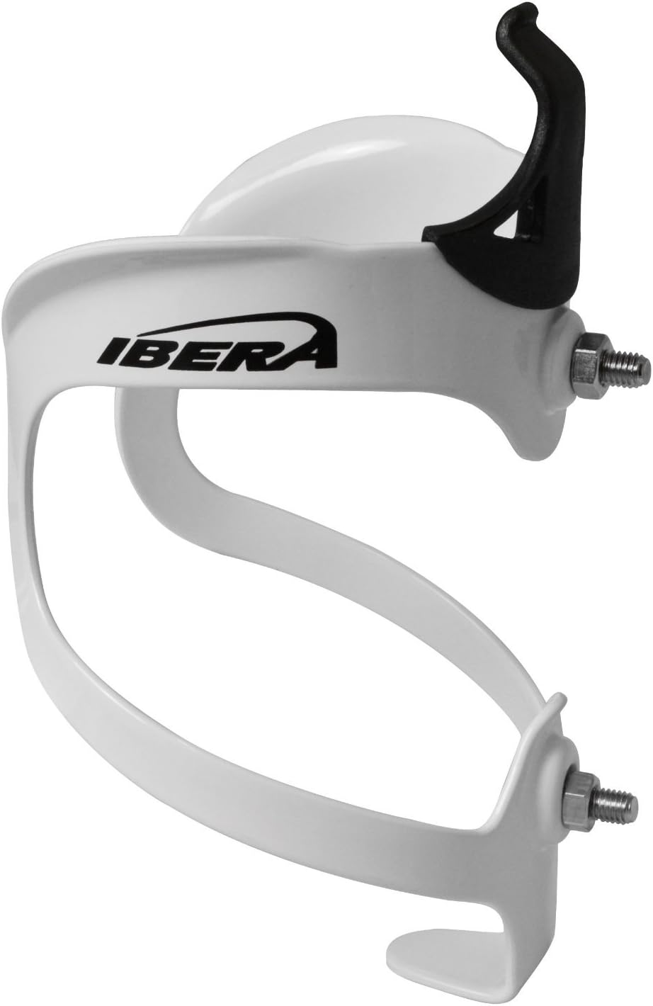 Ibera Bike Water Bottle Holder, Quick Access Water Bottle Holders for Bike with Firm Grip, Lightweight Aluminum Cage, Fits Standard & Oversized Bottles, Stylish Easy Mount Bikes Bottle Holder
