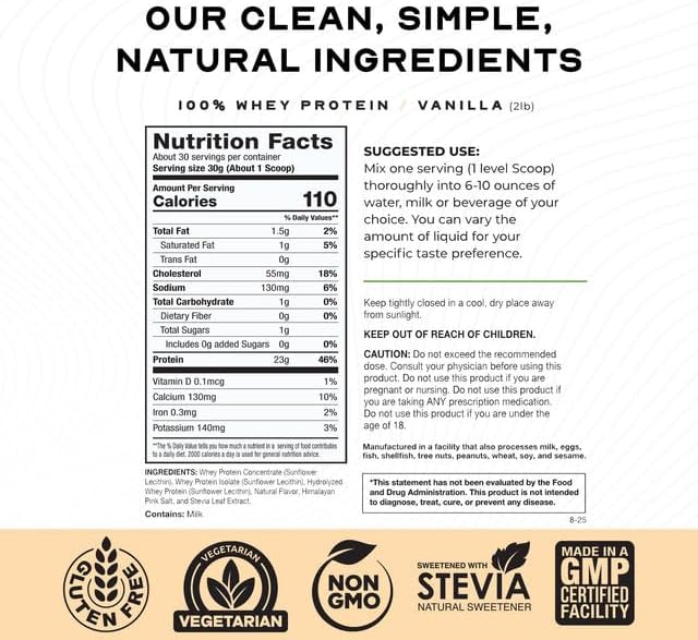 Muscle Feast 100% Grass Fed Whey Protein Powder Blend, Chocolate (2lb) | Whey Concentrate, Isolate & Hydrolyzed Protein Powder, All Natural, Hormone Free Pasture Raised Whey Protein for Women & Men