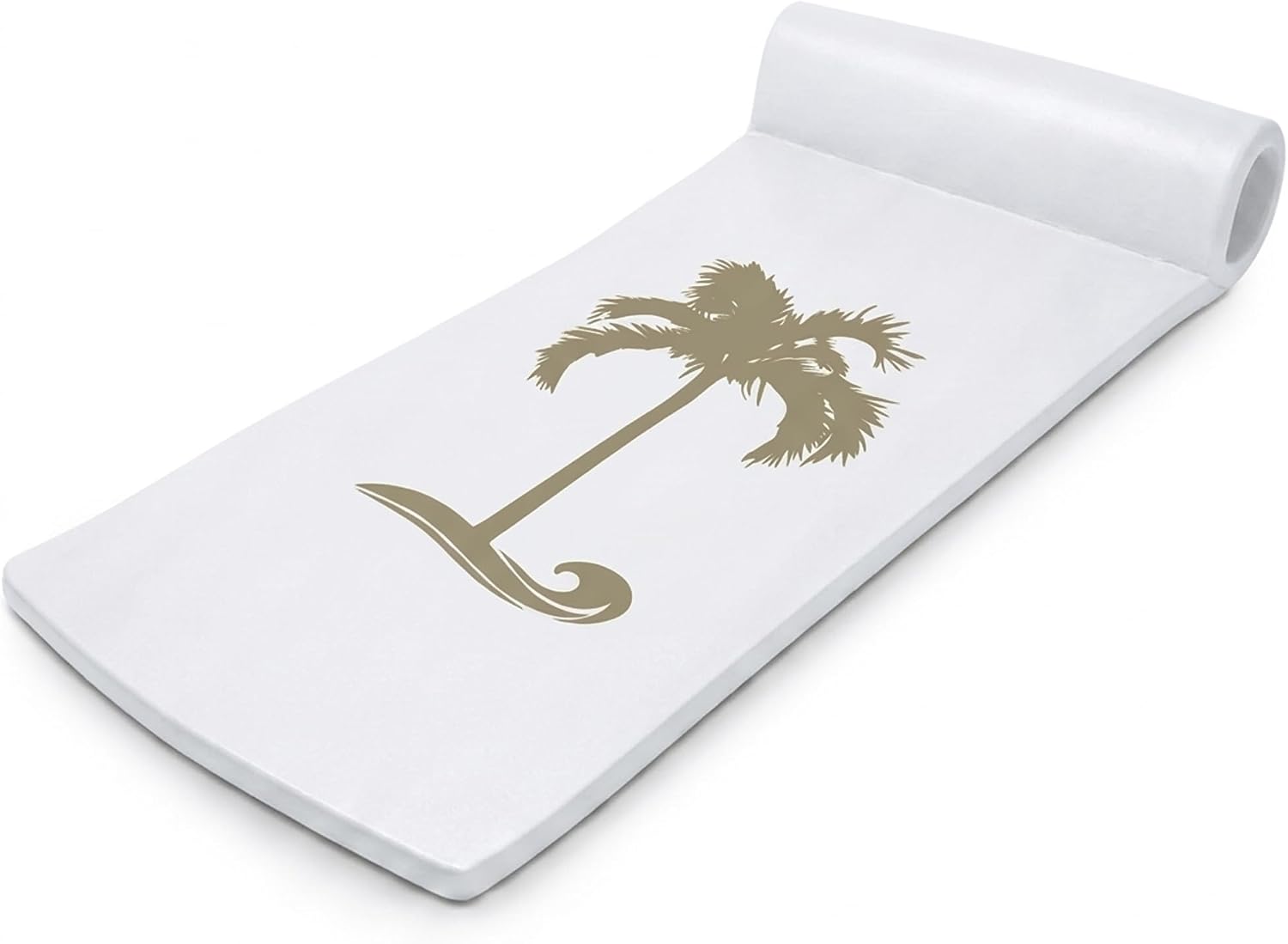 TRC Recreation Sunsation 1.75" Thick Foam Pool Float Lounger w/ Headrest for Lounging & Sunbathing in Swimming Pools, Beaches & Lakes, 70" x 26