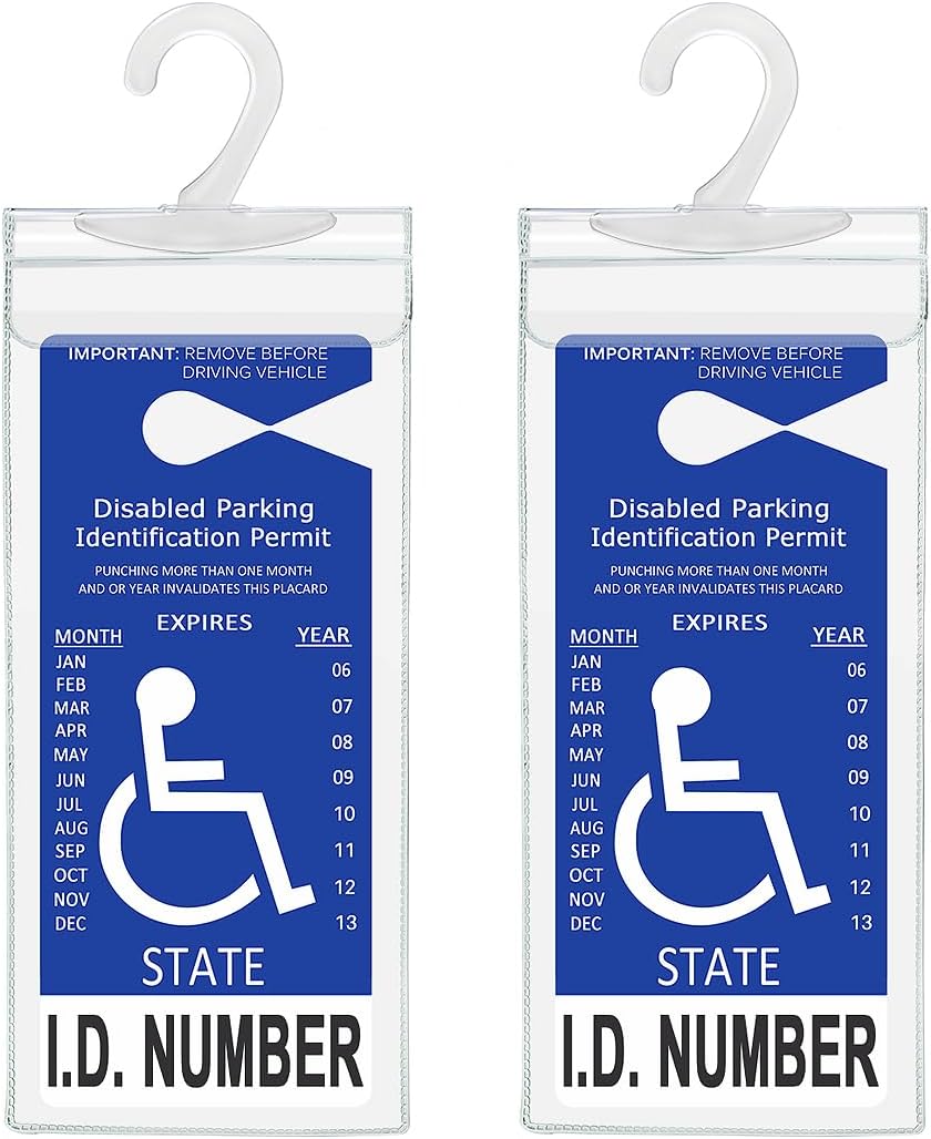 TB Tbuymax Handicap Parking Placard Holder