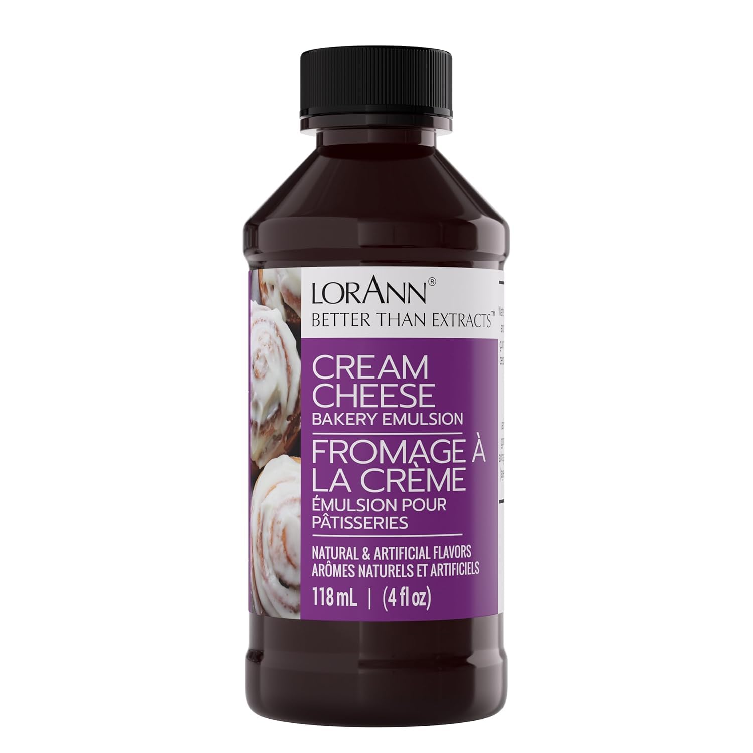 LorAnn Oils Peppermint Bakery Emulsion: True Essence, Ideal for Boosting Fruit Tones in Cakes, Cookies & Desserts, Gluten-Free, Keto-Friendly, Extract Substitute Essential for Your Kitchen, 16 Oz