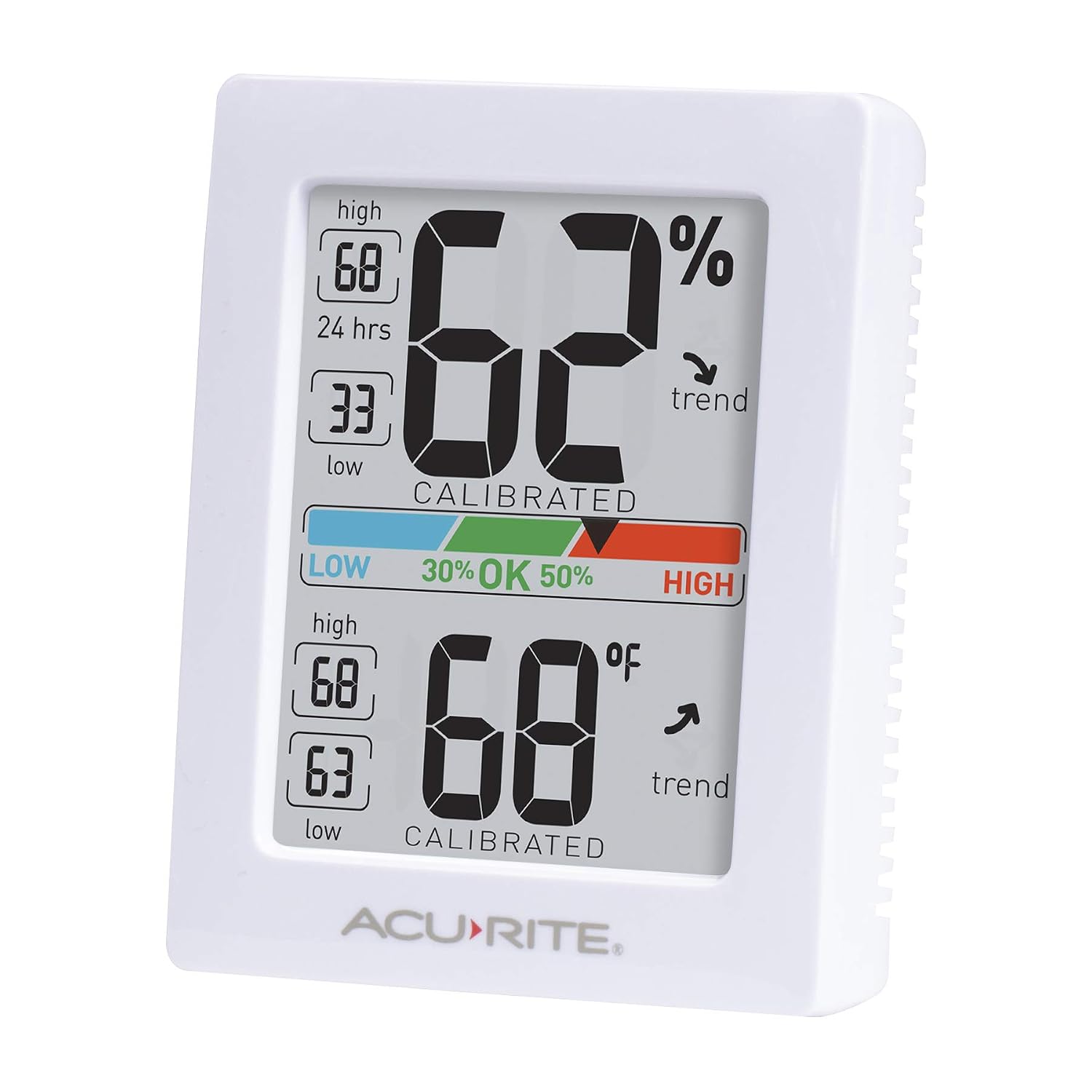 AcuRite Pro Humidity Meter & Thermometer, Hygrometer with Backlight