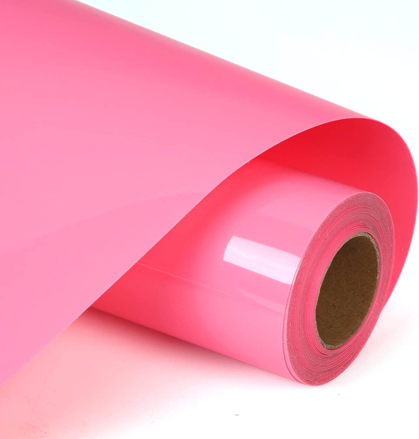 RENLITONG Heat Transfer Vinyl,12 Inch by 10ft White Iron on Vinyl