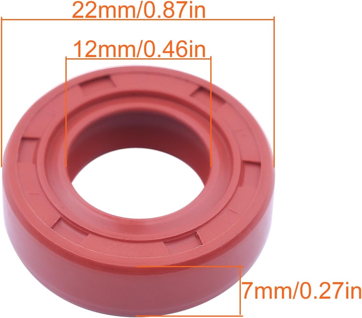 Oil Seal for Stihl FS38 FS40 FS45 FS46 FS50 FS55 FS56 FS70 FS83 BG86 BG45 BG46 BG55 BG56 BG66 BG85 BR45C BT45 FC55 FC56 FC70C FC73 FC83 Backpack