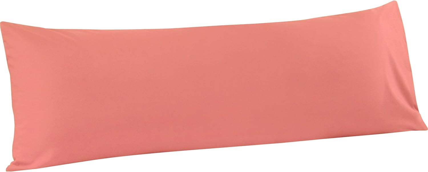 FLXXIE 2-Pack Microfiber Standard Pillow Cases, Envelope Style, White