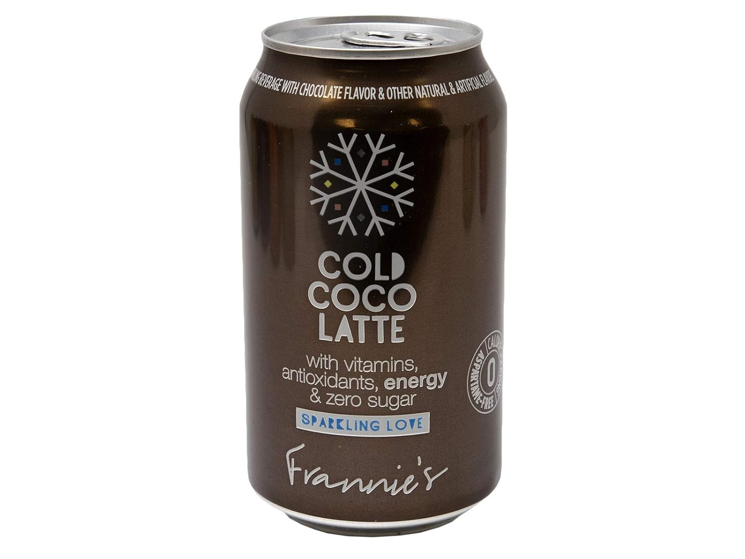 AmishTastes Frannie’s Sparkling Cold Coco Latte, Protected With High-Density Foam, 12 Oz. (12 Ounce (Case of 24))