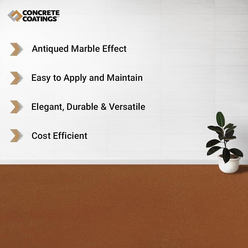 CC Concrete Coatings Vivid Acid Stain for Concrete | Weathered Terracotta | 4 oz Tester