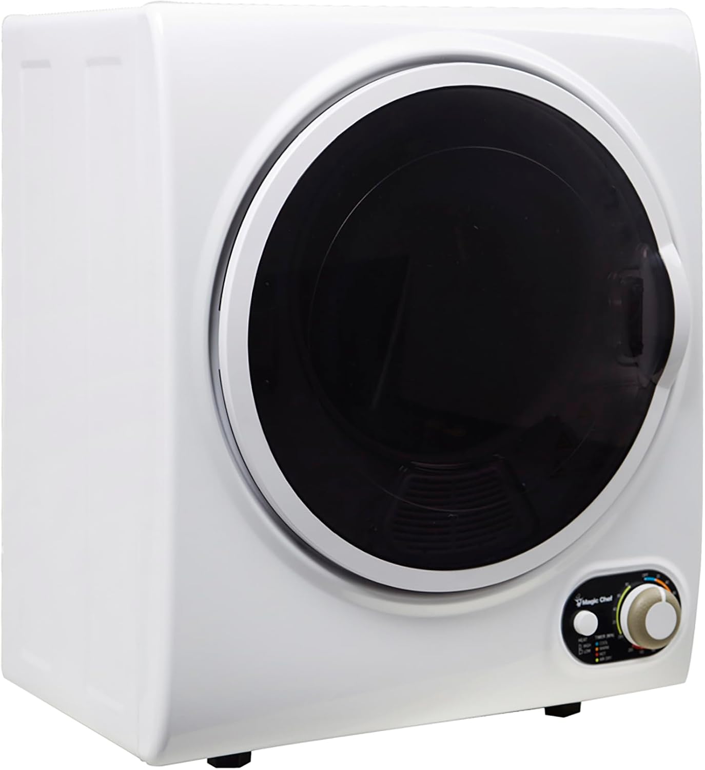 Magic Chef Compact Electric White MCSDRY15W 1.5 cu. ft. Laundry Dryer