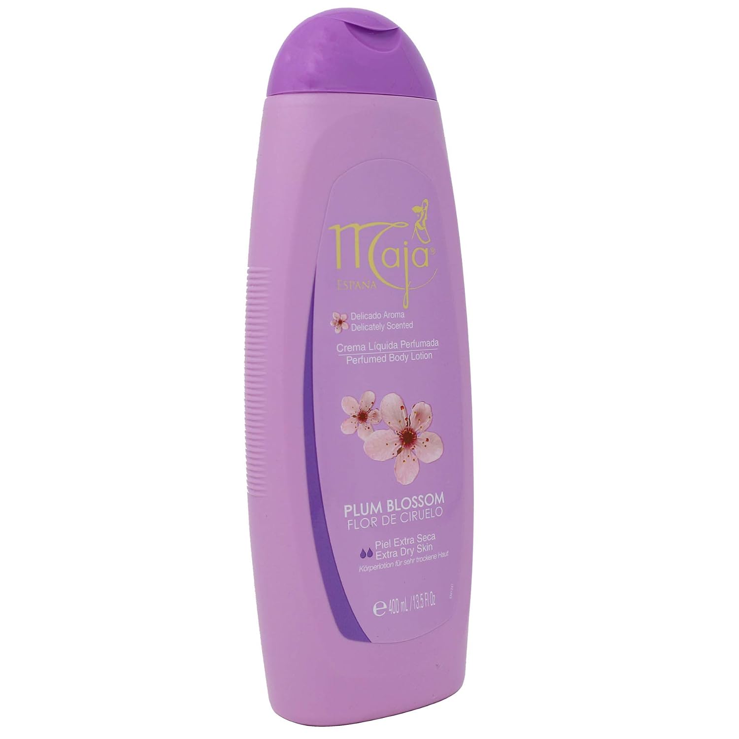 Maja Plum Blossom Body Lotion, Perfumed Body Lotion with Almond Oil and Vitamin E for Dry Skin, Keeping your Skin Hydrated