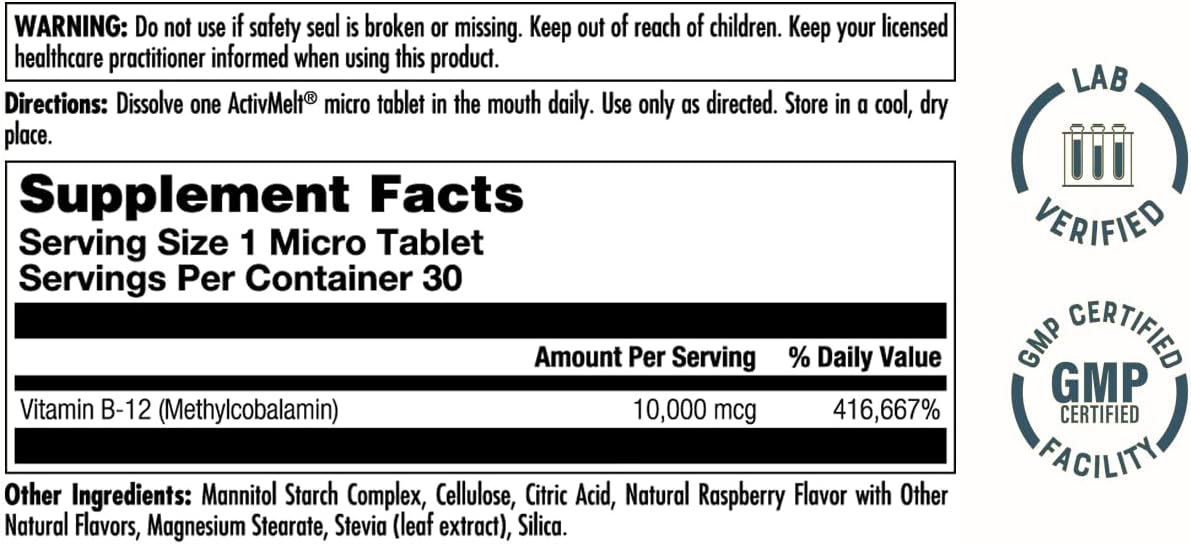 KAL Vitamin B-6 B-12 Folic Acid DropIns, Liquid Vitamin B Supplement Drops, Heart Health, Energy, Red Blood Cell Support with Methyl B12 and Methyl Folate, Natural Mixed Berry Flavor, 59 Servings, 2oz | Cardiovascular, Energy & Nerve Support - Active P-5…