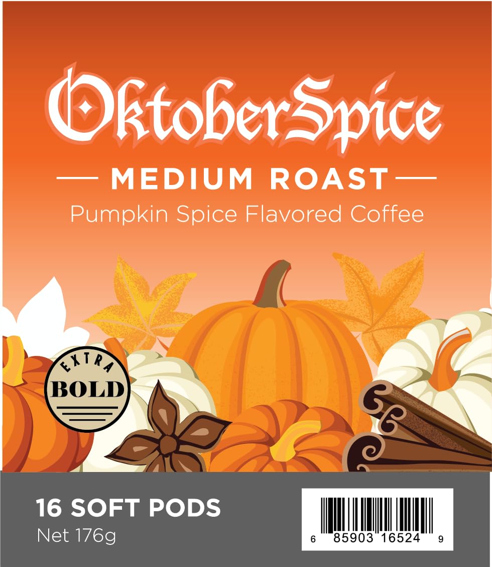 Wolfgang PuckCoffee, Caramel Cream, 9.5 Gram Soft Pods, 18 Count (Pack of 1)