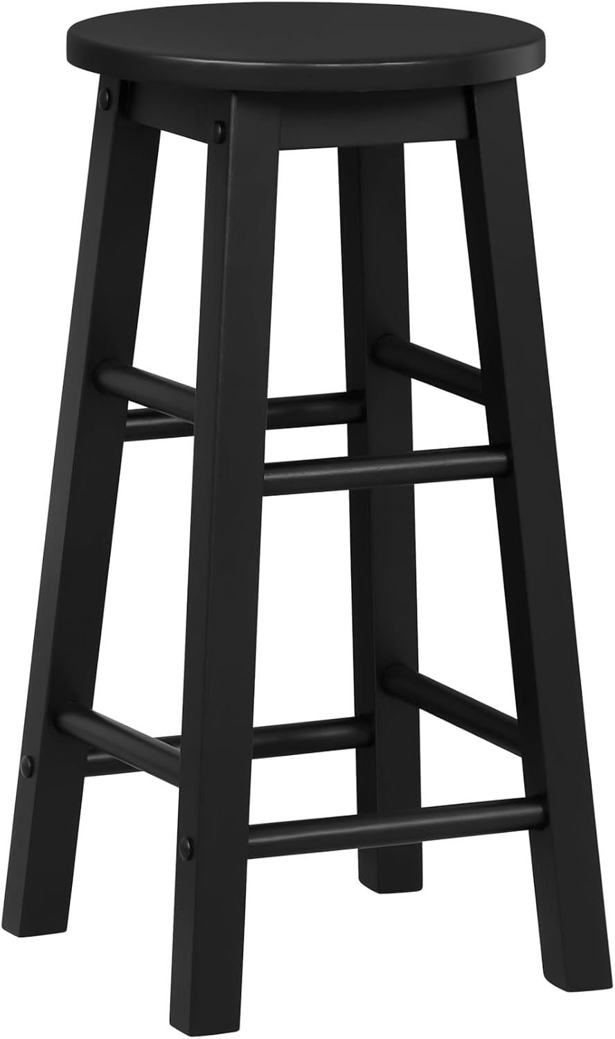 Linon 29-Inch Barstool With Round Seat