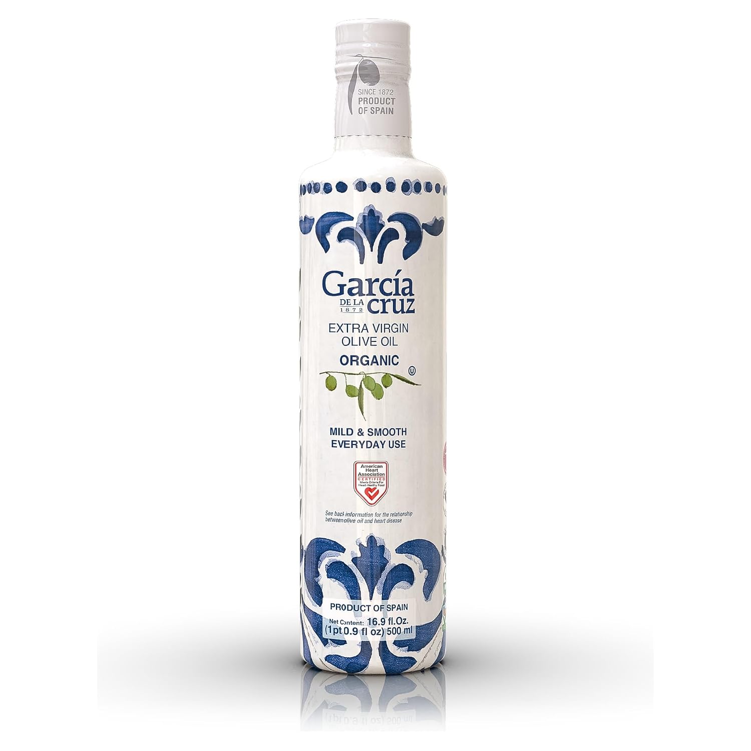Garcia de la Cruz Organic Everyday Extra Virgin Olive Oil, 16.9 FZ