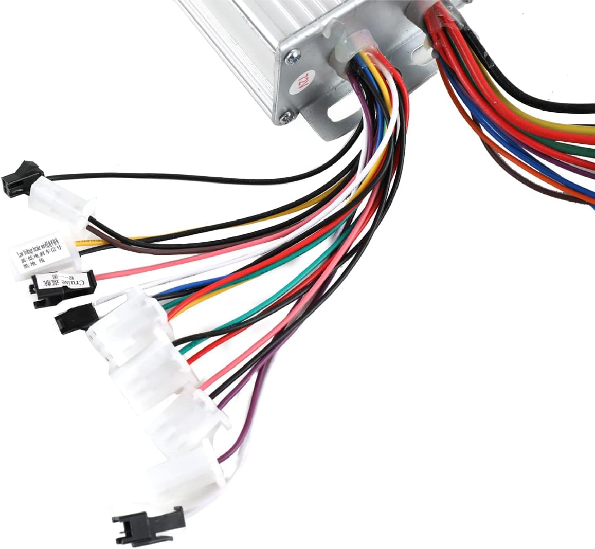 48-72V 2000W Electric Bicycle Brushless Speed Motor Controller for Electric Scooter e-Bike ATV Go Kart Tricycle Moped