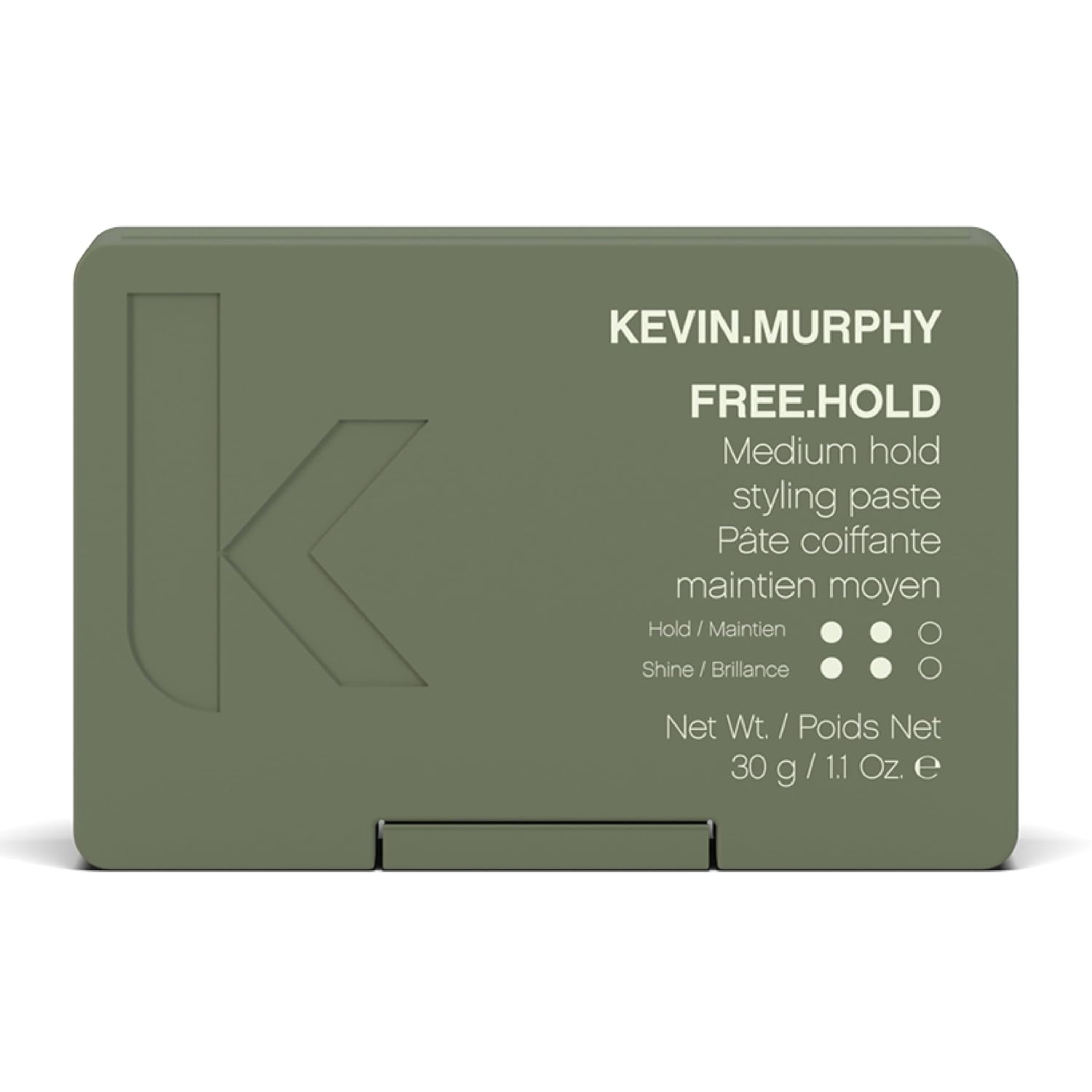 KEVIN.MURPHY FREE.HOLD - Hair Styling Paste - For All Types - Medium Hold - Hair Breakage Prevention - Styling Product - Paraben Free Hair Care - 100 g / 3.5 oz