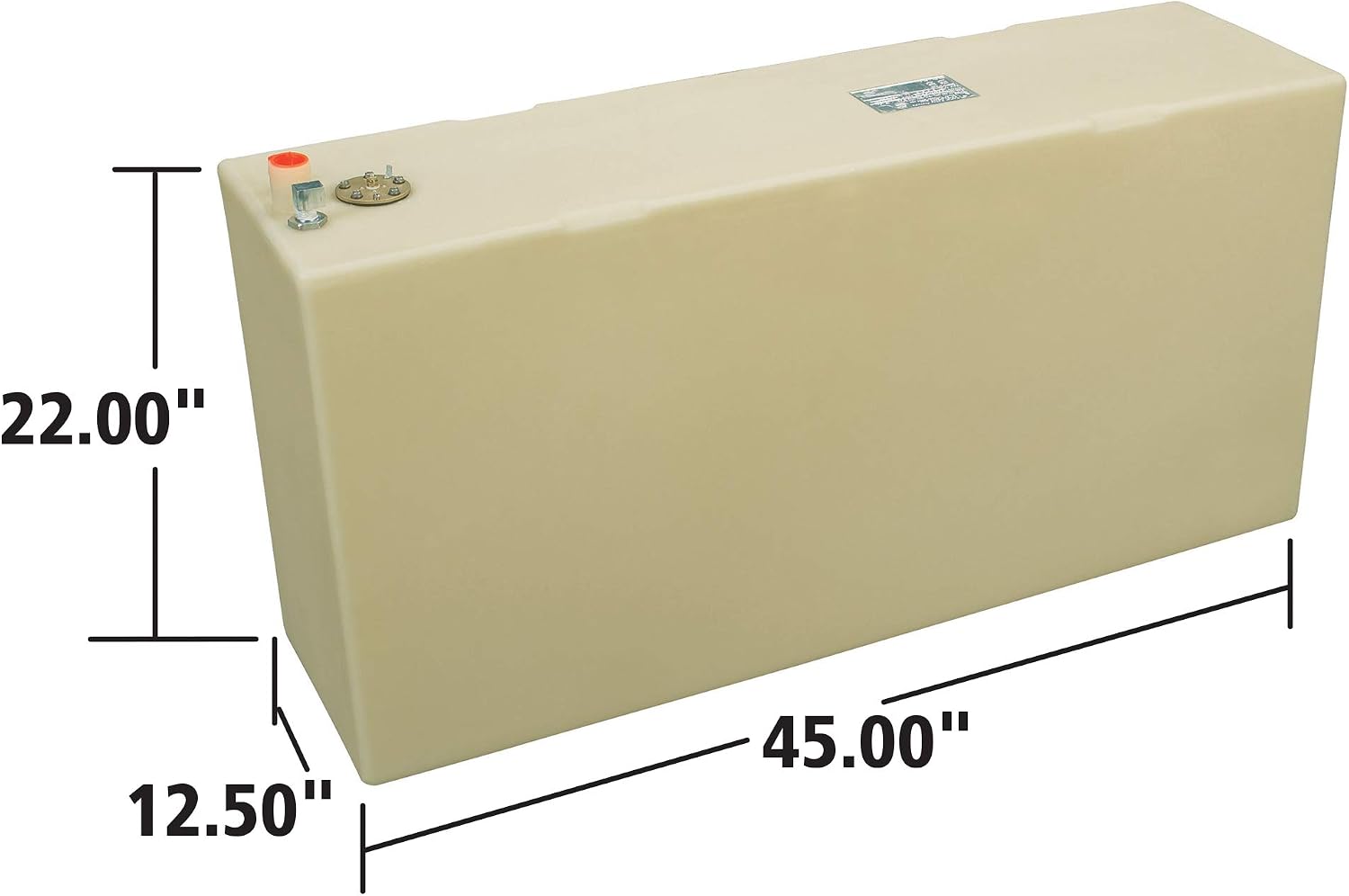 Moeller Marine, Below Deck Permanent Fuel Tank, for Boats Built Before 2011