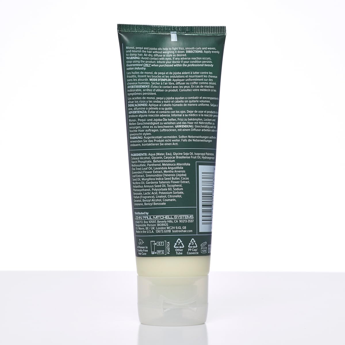 Tea Tree Lavender Mint Taming Cream, Rich Hair Styling Cream, For Coarse, Curly + Dry Hair, 3.4 fl. oz.