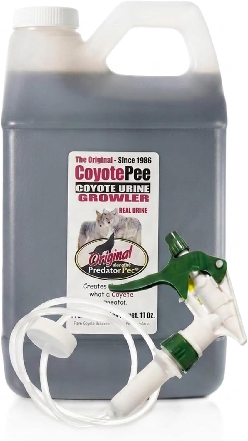 PredatorPee 100% Coyote Urine Natural Predator Scent Made in USA