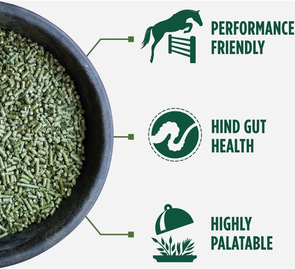Standlee Premium Alfalfa Pellets for Horses, 40 lbs