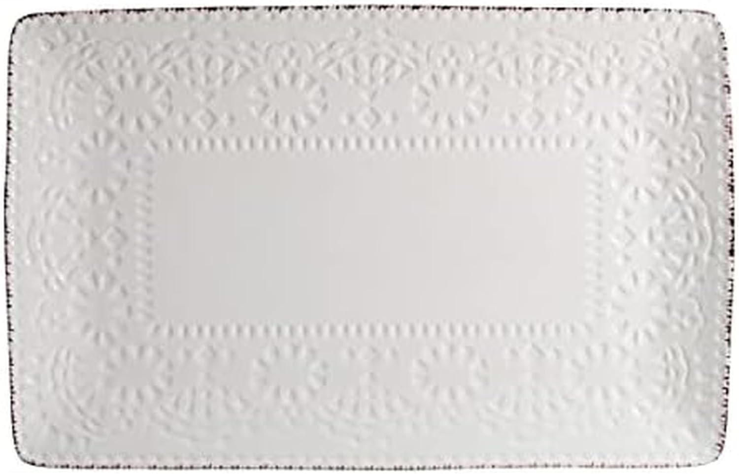 Pfaltzgraff Chateau Cream 16-Piece Stoneware Dinnerware Set, Service for 4, Off White