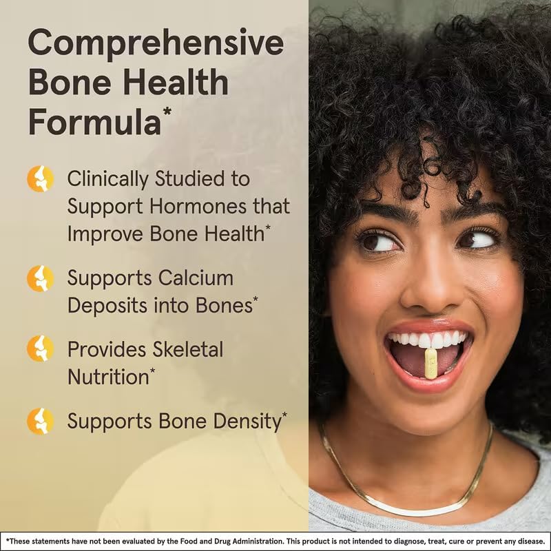 Jarrow Formulas BoneUp, 1,000mg Calcium Per Day, 240 Capsules | Bone Density Support, MCHA Calcium, Vitamins D3 & K2, Provides Skeletal Nutrition, Strong Bone Support, 40 Day Supply