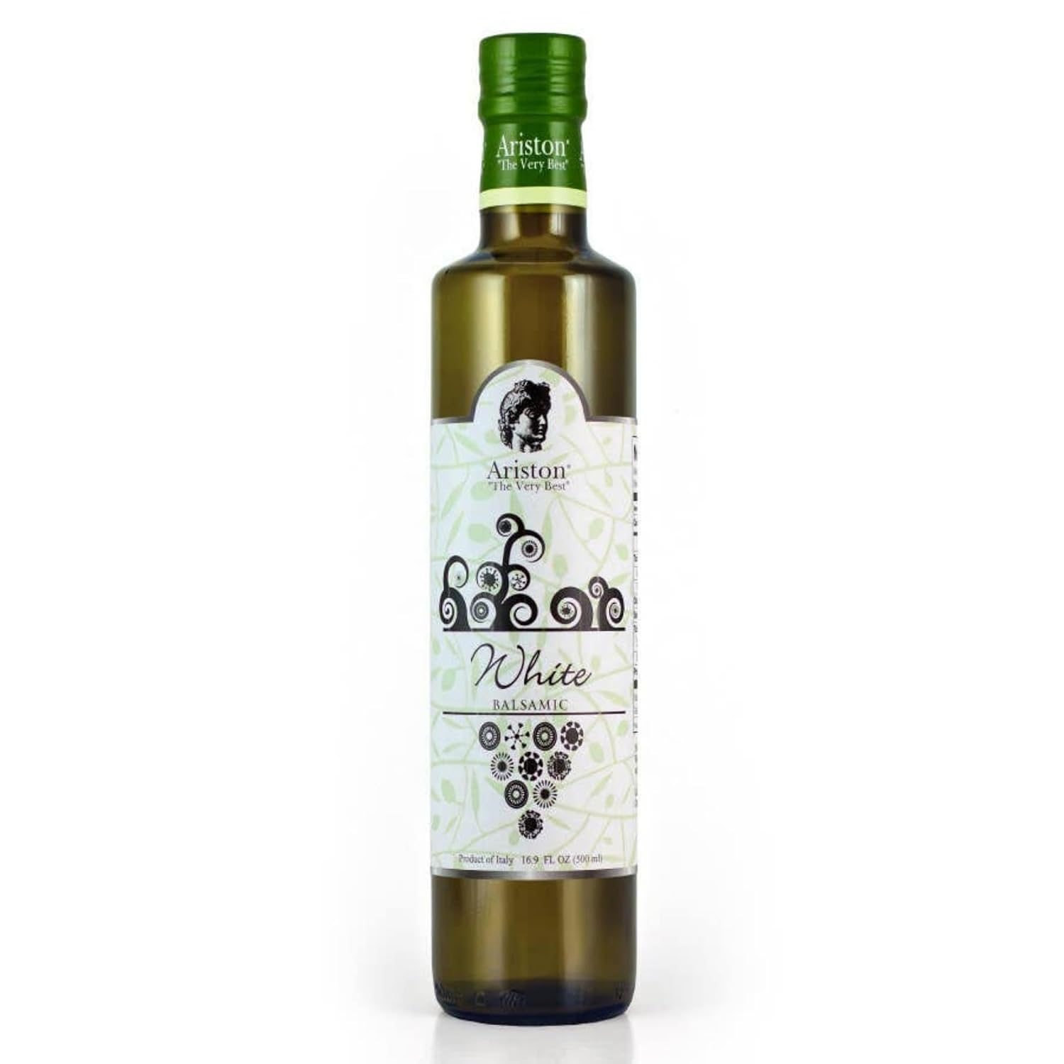 Ariston Aged Balsamic Vinegar of Modena, Traditional Flavored, 16.9 Fl Oz | Organic Gourmet Italian Vinegar, Oak Barrel Aged, Perfect for Salads, Pasta & Finishing Dishes, No Added Sugar, Vegan
