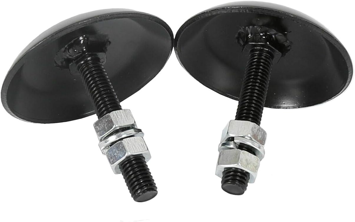 KUAFU 2Pcs Snow Plow Skid Shoes Steel Replace for Part Number 2873423 Compatible with Polaris ATV UTV Snow Plow Blade