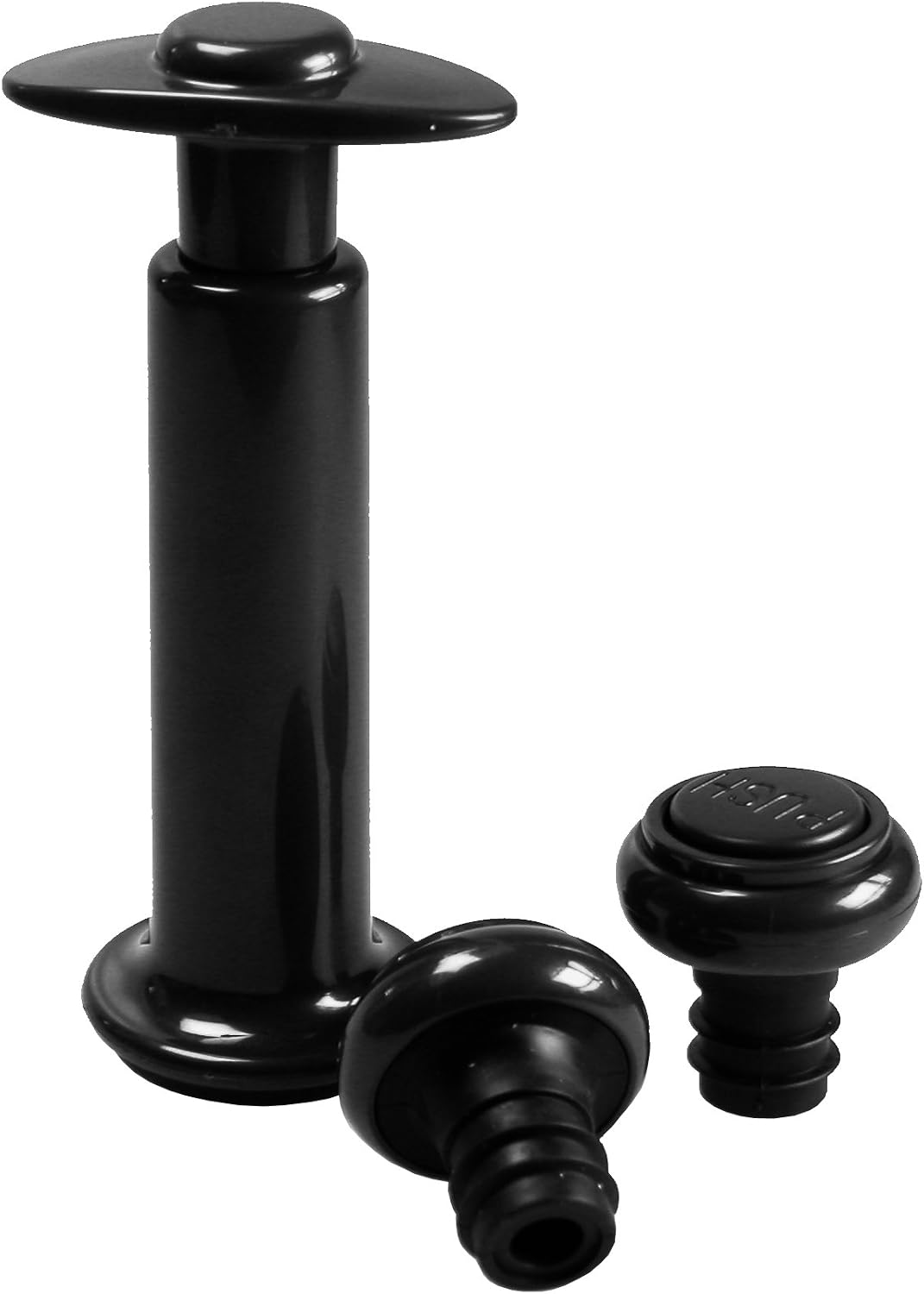 Happy Hour Deluxe Vacuum Pump Set, Black