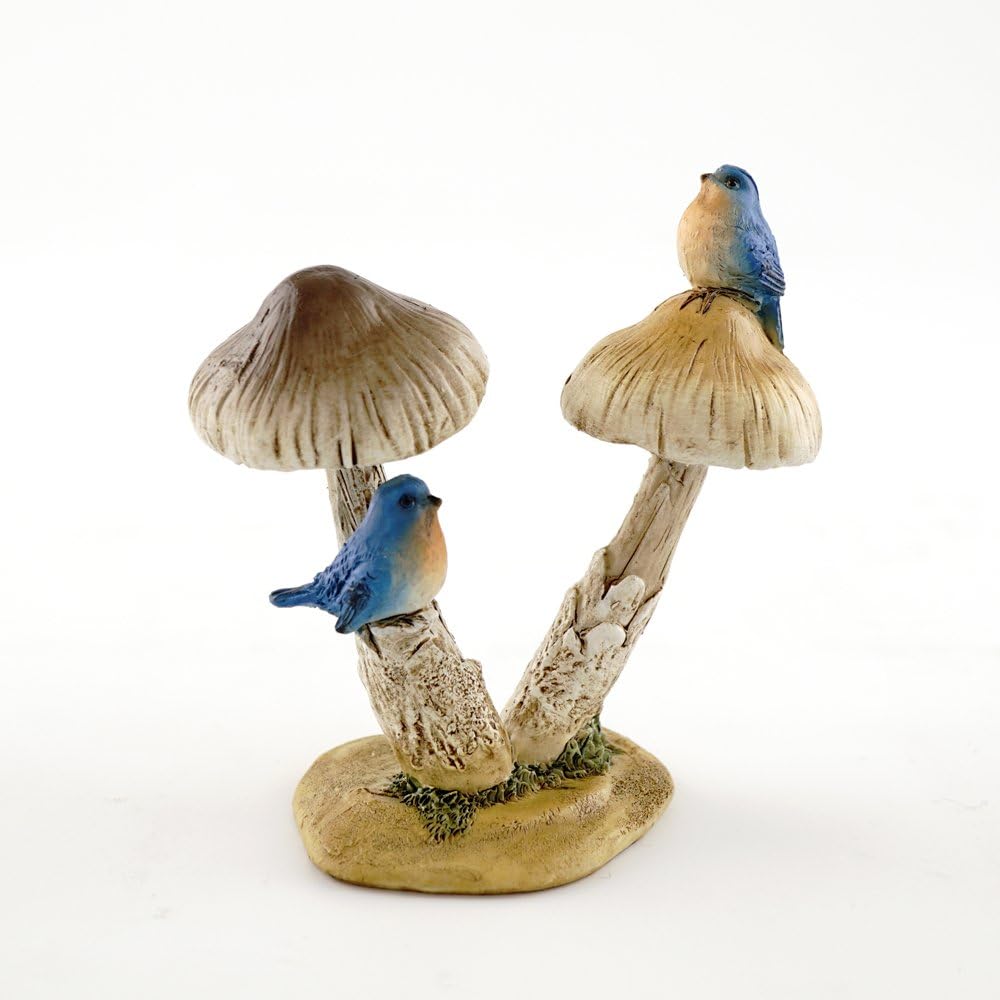 Top Collection Miniature Fairy Garden and Terrarium Statue, Mini Dragon, Green