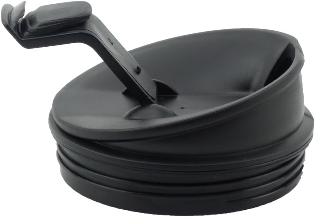 [2-Pack] Replacement Sip & Seal Spout Lids Compatible with Nutri Ninja Auto-iQ Blenders, Replaces Part 408KKU641, Fits BL480, BL490, BL640