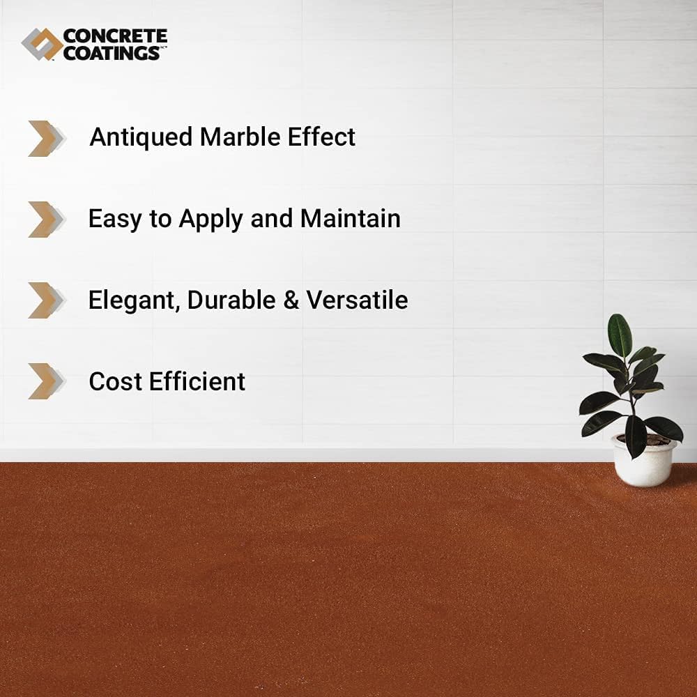 CC Concrete Coatings Vivid Acid Stain for Concrete | Weathered Terracotta | 4 oz Tester