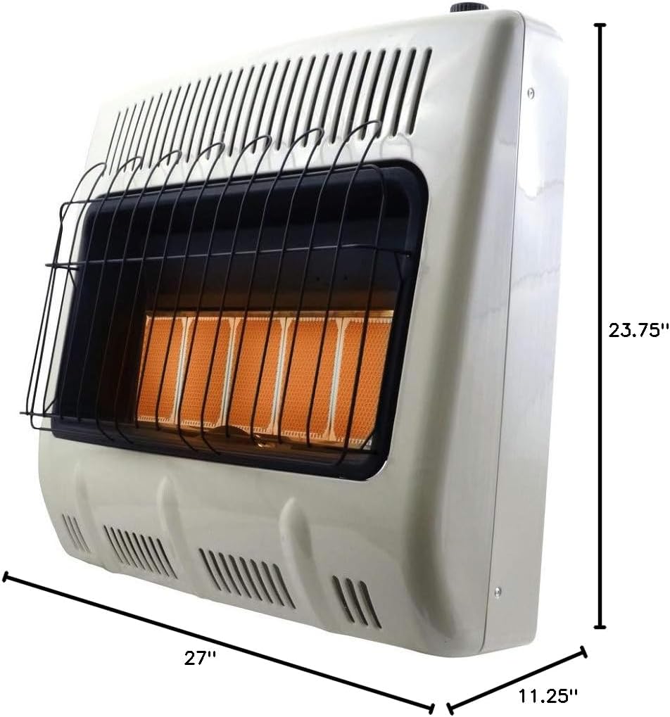 Mr. Heater 30,000 BTU Vent Free Radiant Natural Gas Heater
