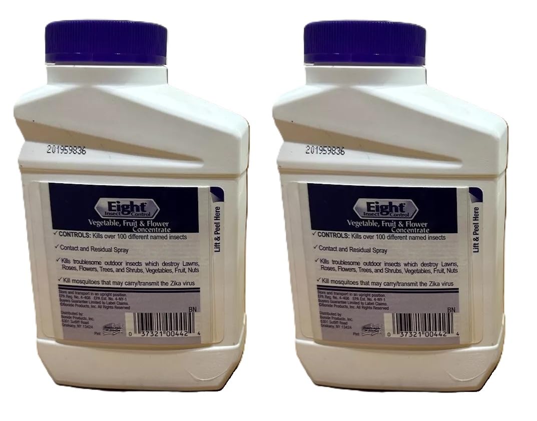 Bonide 442 Eight Insect Control, 16-Ounce, 2 Pack