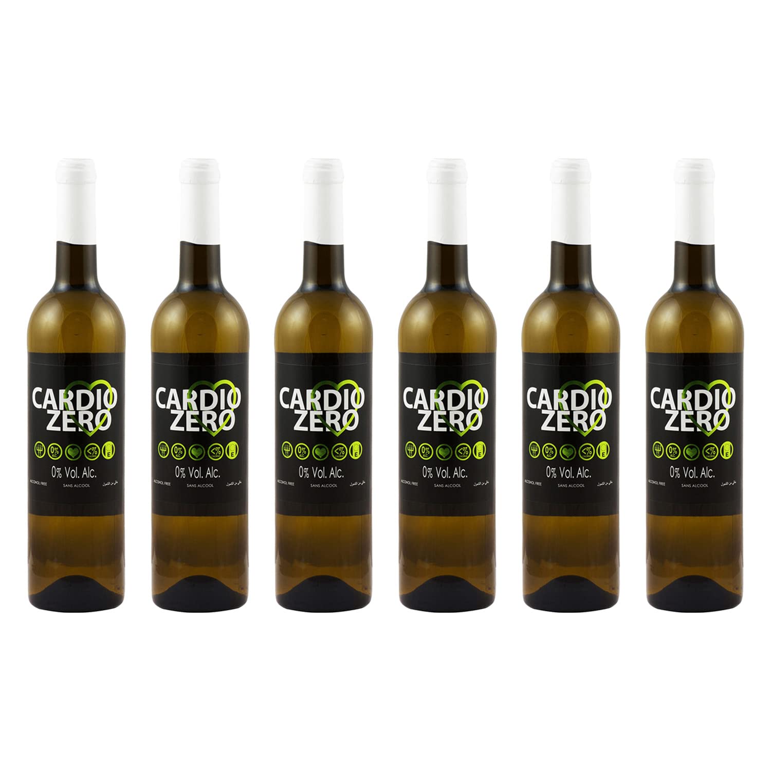 Elivo Cardio Zero Red Dealcoholized 0.0% Non-Alcoholic Red From Spain 750ml, Low Sugar, Low Calories (1 Bottle)