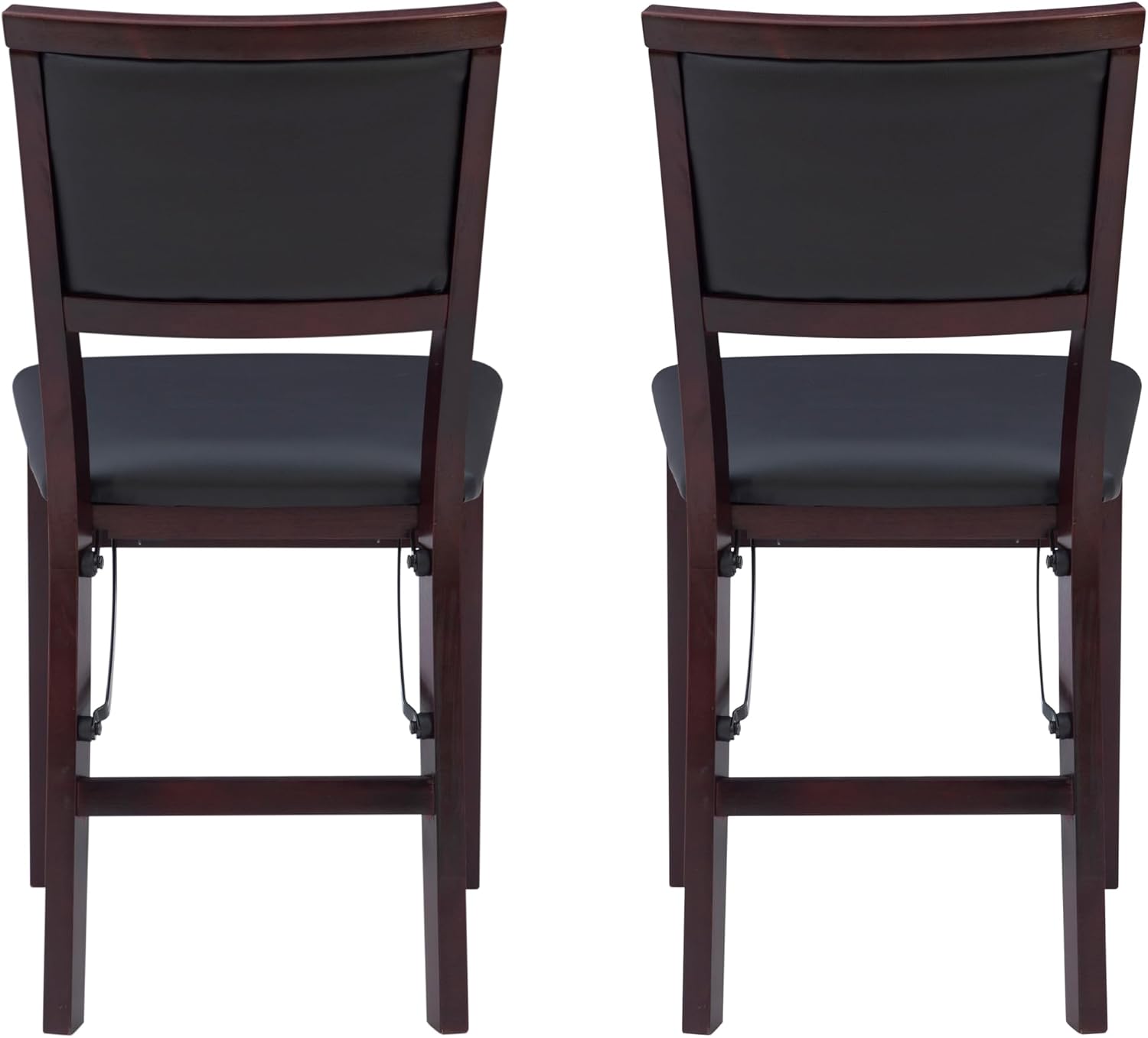 Linon Keira Pad Back Folding Bar Stool