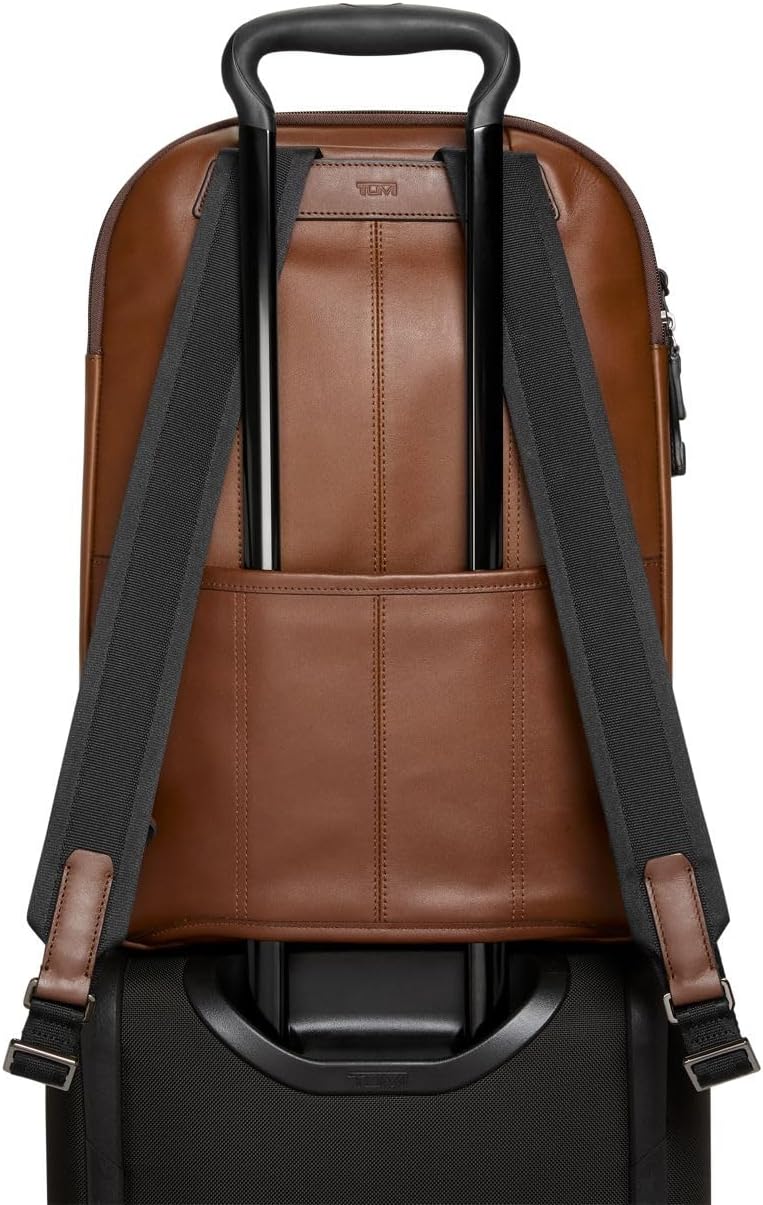 TUMI Harrison Warren Backpack, 15-Inch Laptop Backpack, Black Bombe