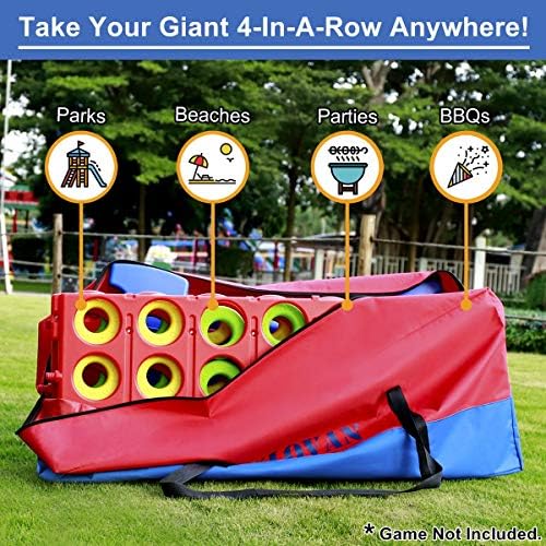 Giant Game Carry Storage Bag for Connect Jumbo 4 in A Row Big Outdoor Large