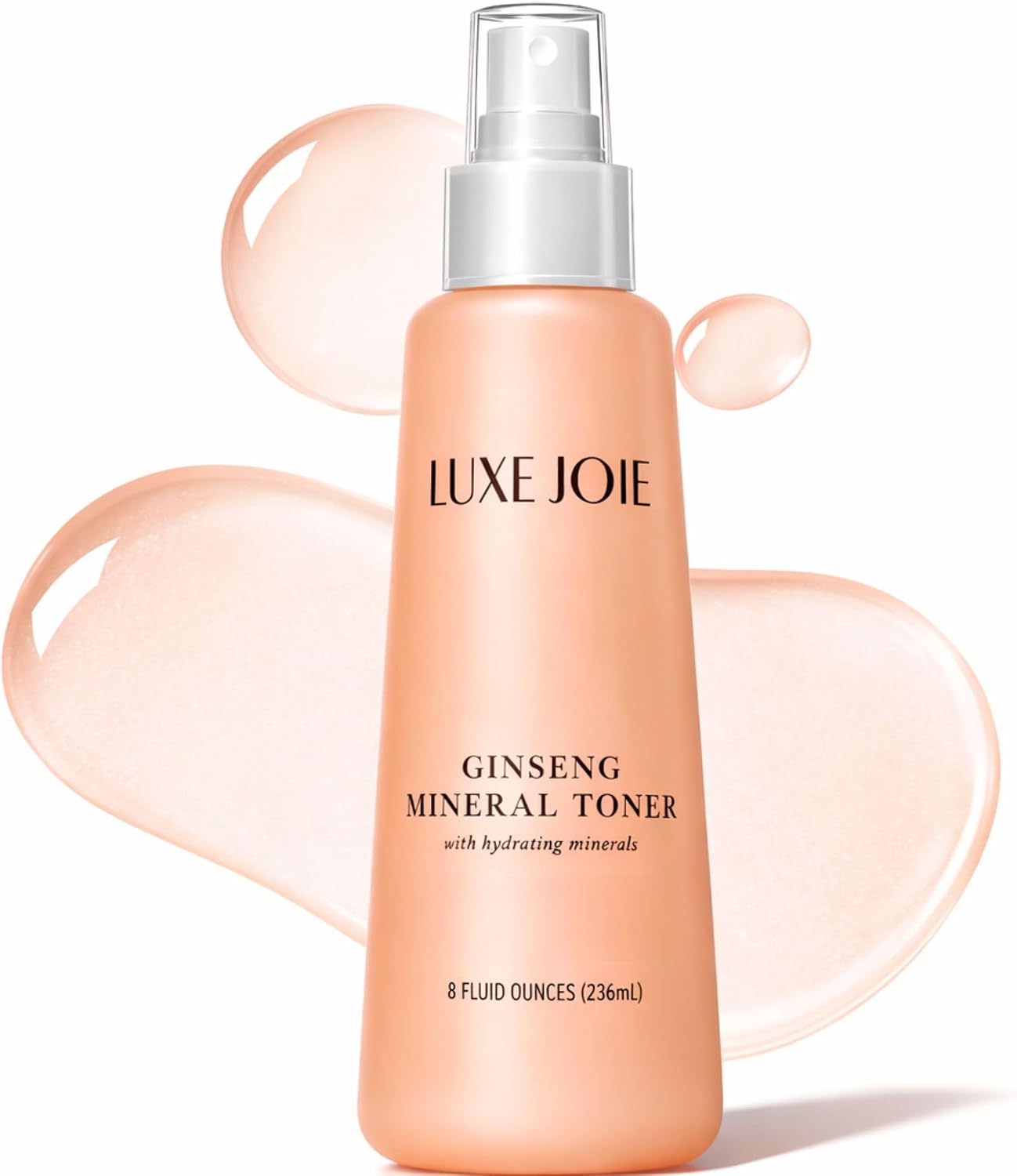 Ginseng Mineral Toner - Witch Hazel Toner Mist with Ginseng – Hydrating Facial Toner Spray for Sensitive Skin – for Oily