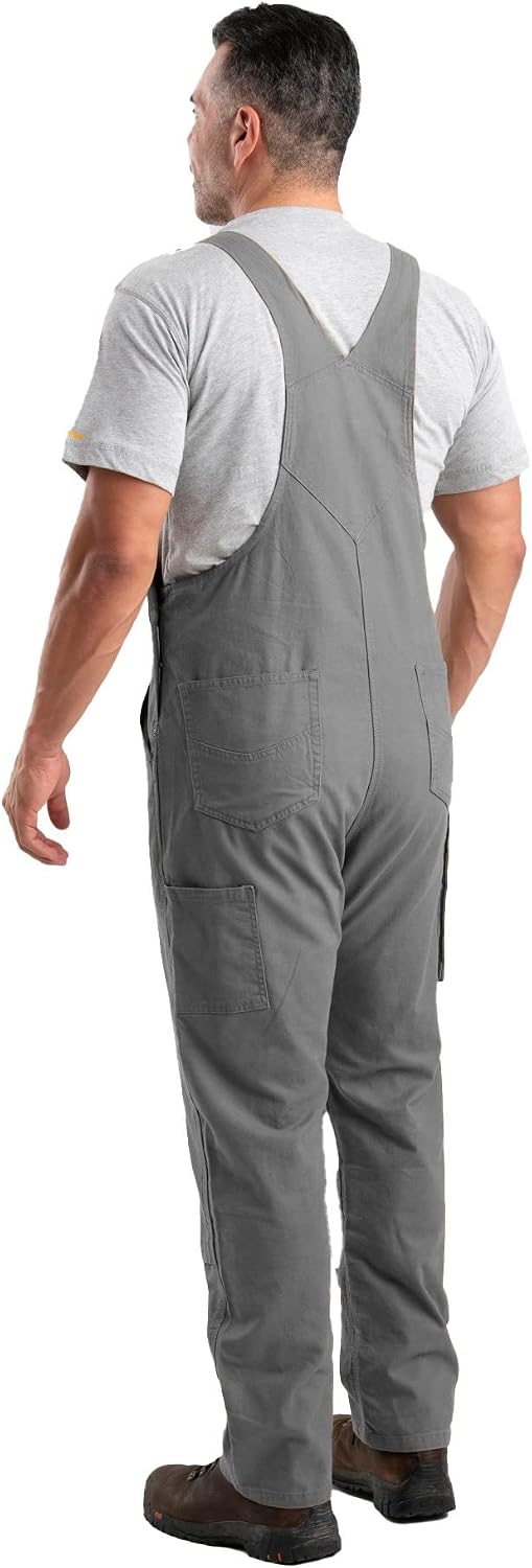 Berne Men's Highland Flex Unlined Duck Bib Overall