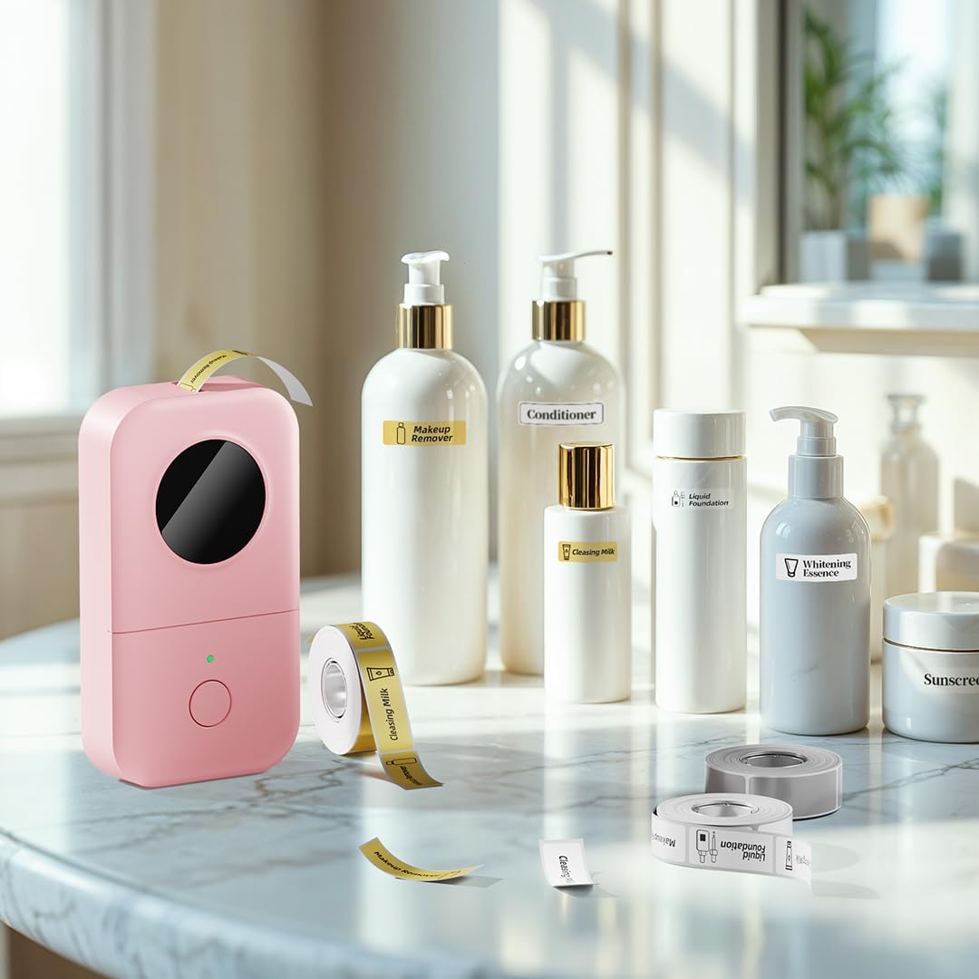 Phomemo Label Maker, D30 Bluetooth Mini Label Maker Machine with Tape