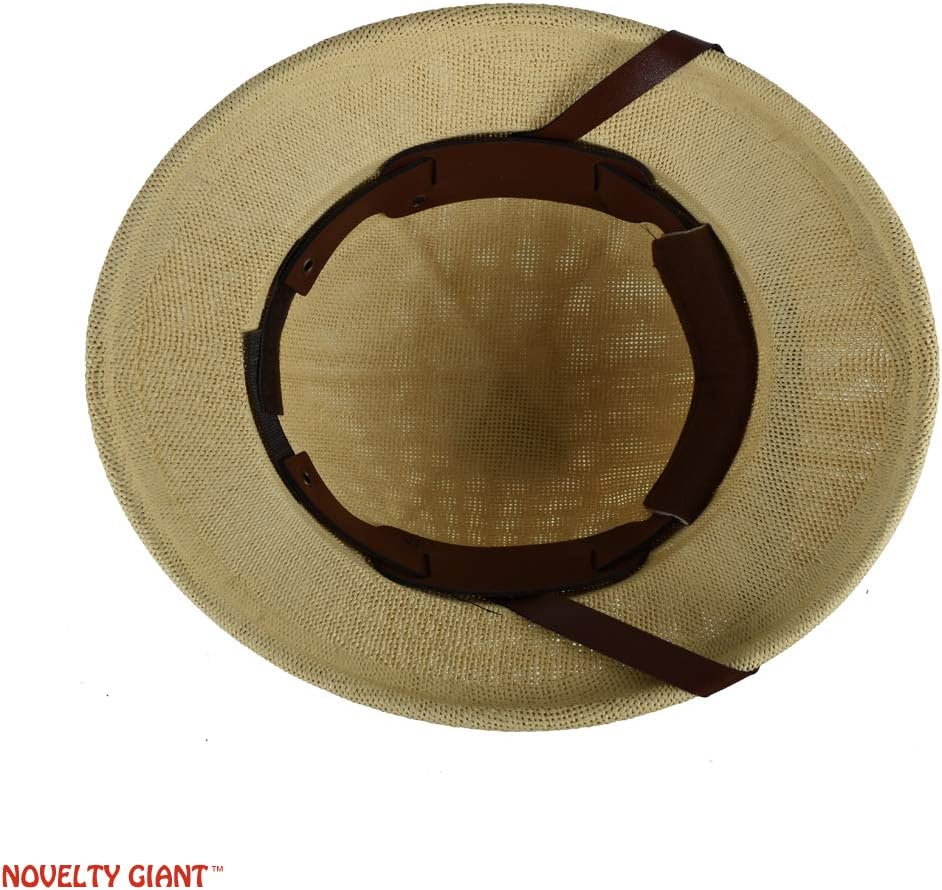 NOVELTY GIANT WWW.NOVELTYGIANT.COM Seagrass Pith Safari Jungle Helmet Hat
