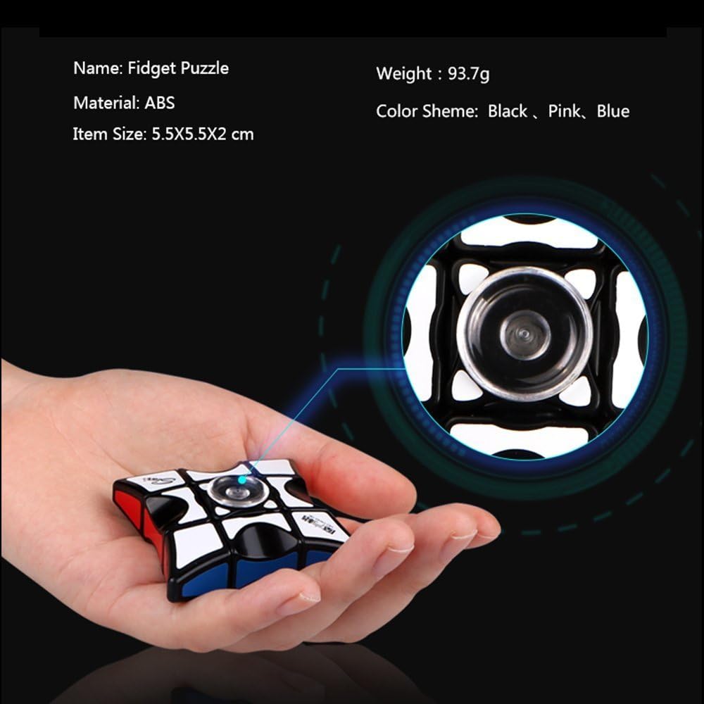 D-FantiX Fidget Spinners Cube, 1x3x3 Floppy Cube Puzzle Fidget Spinner Anti-Anxiety Fidget Toys for Kids Adults