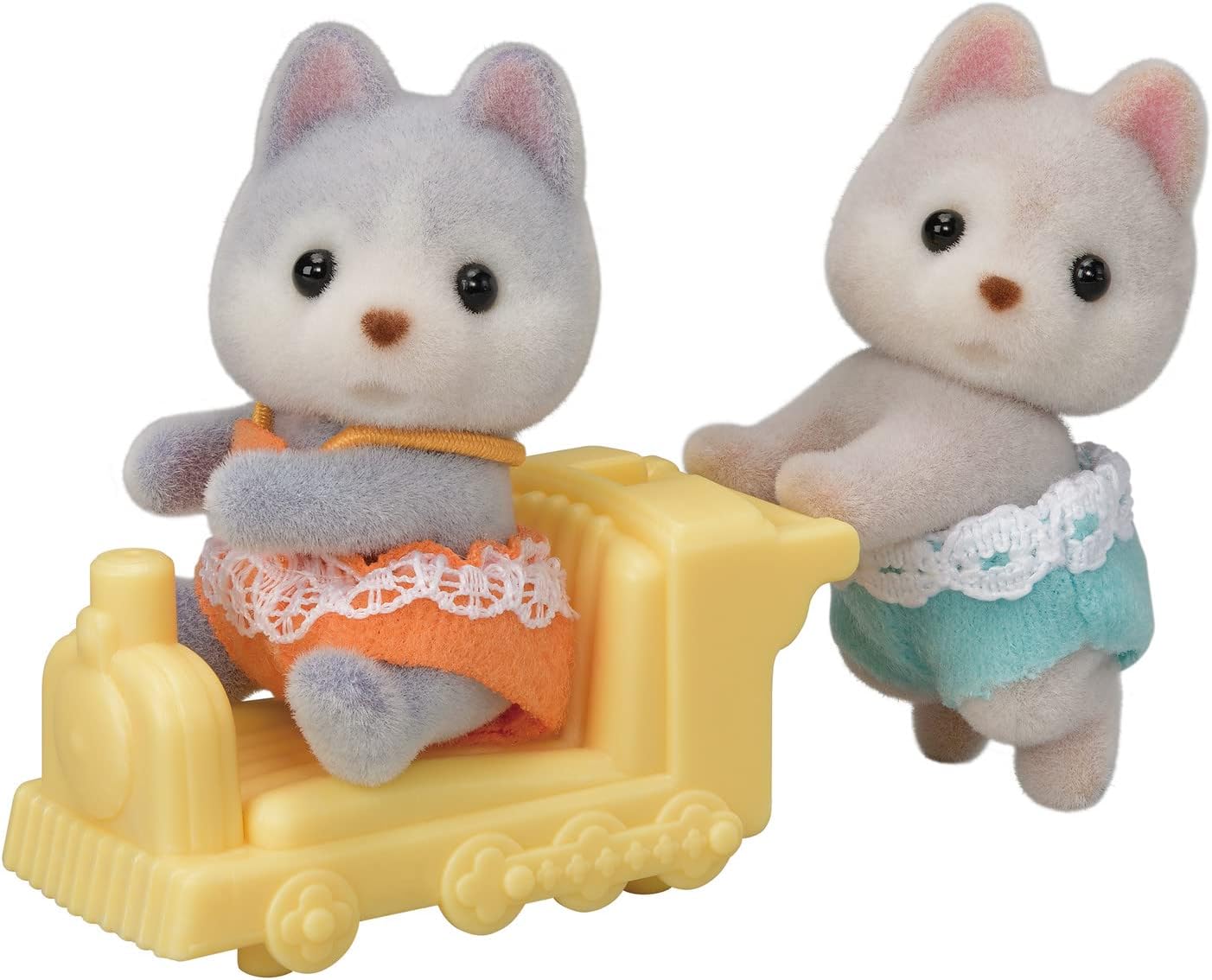 Calico Critters Hopscotch Rabbit Twins - Adorable Bunnies for Endless Imaginative Play. Bring Home the Double the Fun with These Charming Twins!